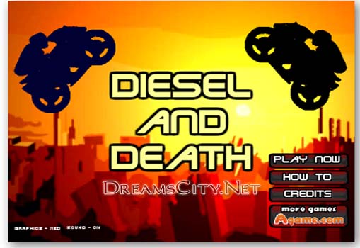 لعبة الاثارة والتحدي سباق الوقود والموت diesel and